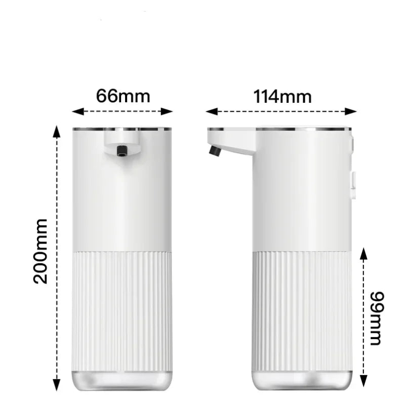 Xiaomi Automatic Soap Dispenser For Bathroom Accessories Automatic Liquid Soap Dispenser 360ML TYPE-C White 4 Level Foam Soap