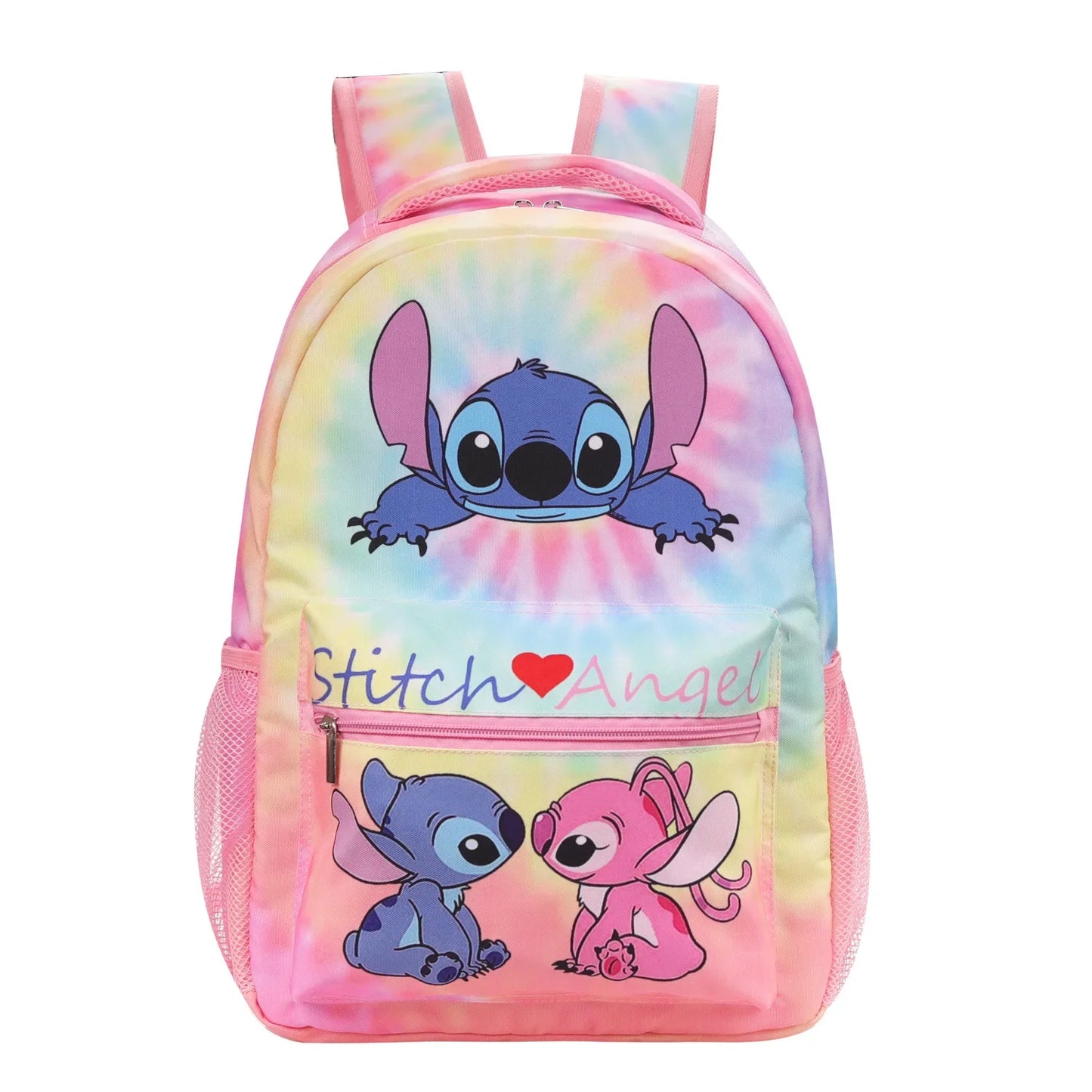 Stitch Primary School Bag Children's Cartoon Backpack Backpack Boys Girls Anime Kawaii Cartoon School Bag Mochila