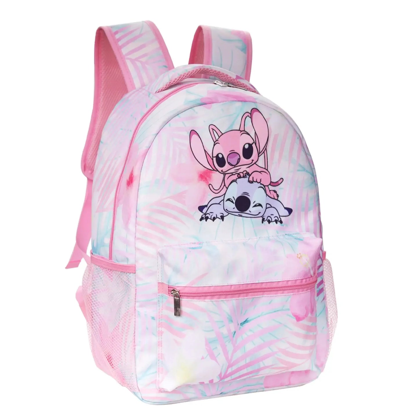 Stitch Primary School Bag Children's Cartoon Backpack Backpack Boys Girls Anime Kawaii Cartoon School Bag Mochila