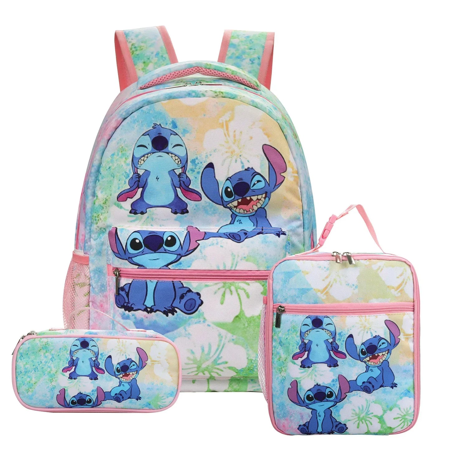 Stitch Primary School Bag Children's Cartoon Backpack Backpack Boys Girls Anime Kawaii Cartoon School Bag Mochila