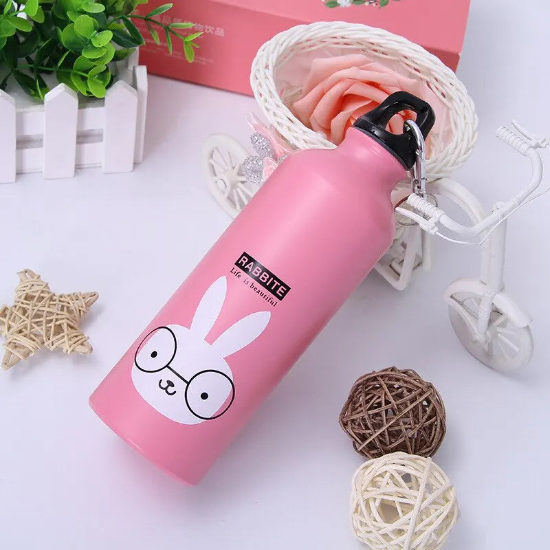 Bolttle Lovely Animals Creative Gift Outdoor Portable Sports Cycling Camping Hiking Bicycle School Kids Water Bottle