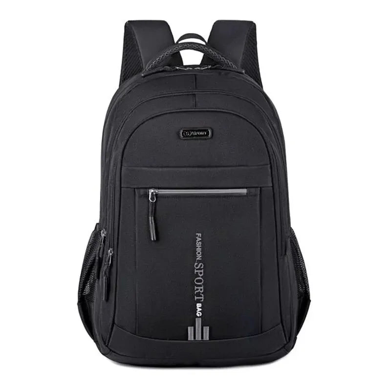 Backpack Men's Women's Oxford Cloth Backpack High Capacity Junior High School Student Schoolbag Men's Travel Backpack