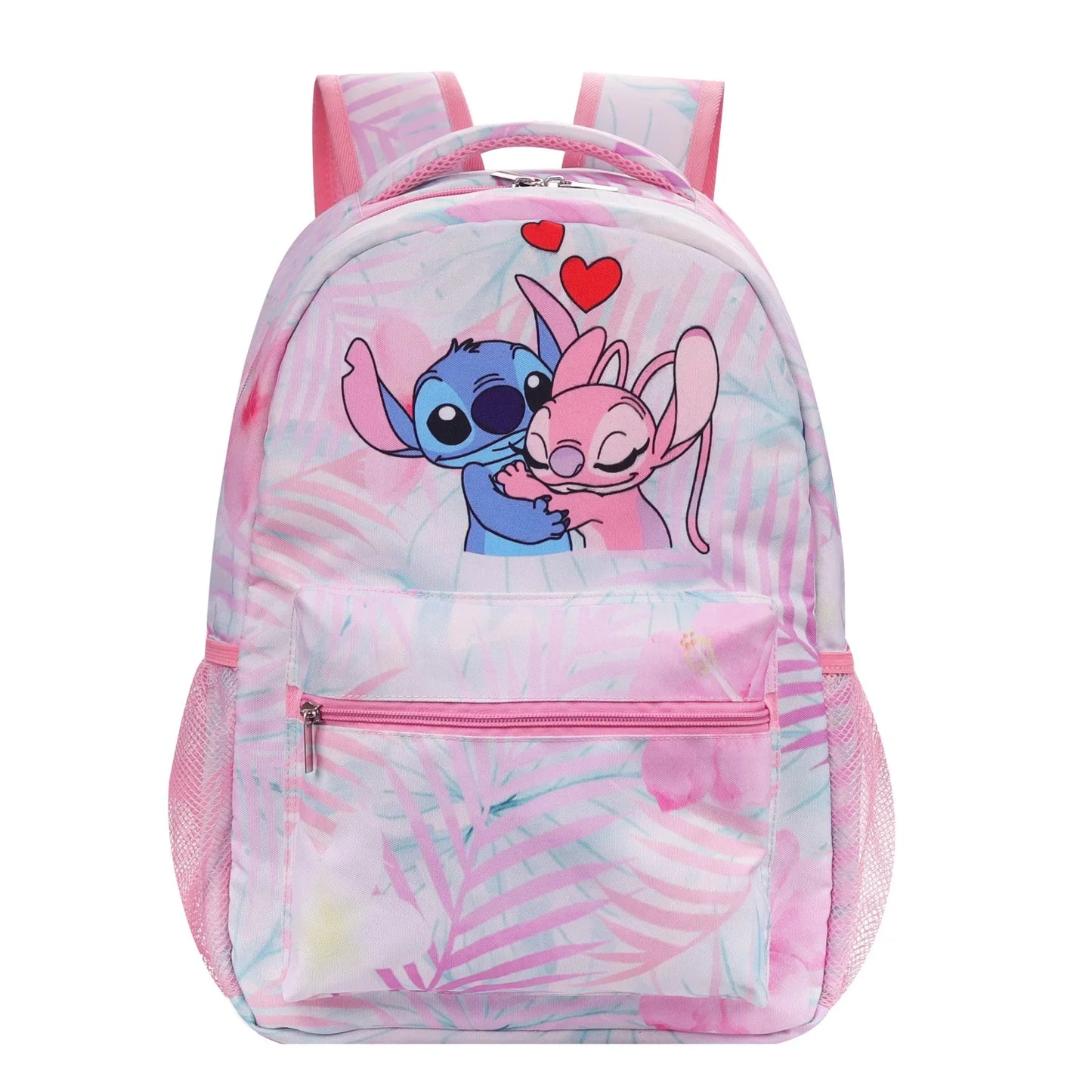 Stitch Primary School Bag Children's Cartoon Backpack Backpack Boys Girls Anime Kawaii Cartoon School Bag Mochila