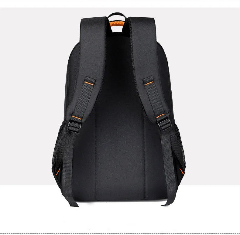 Backpack Men's Women's Oxford Cloth Backpack High Capacity Junior High School Student Schoolbag Men's Travel Backpack