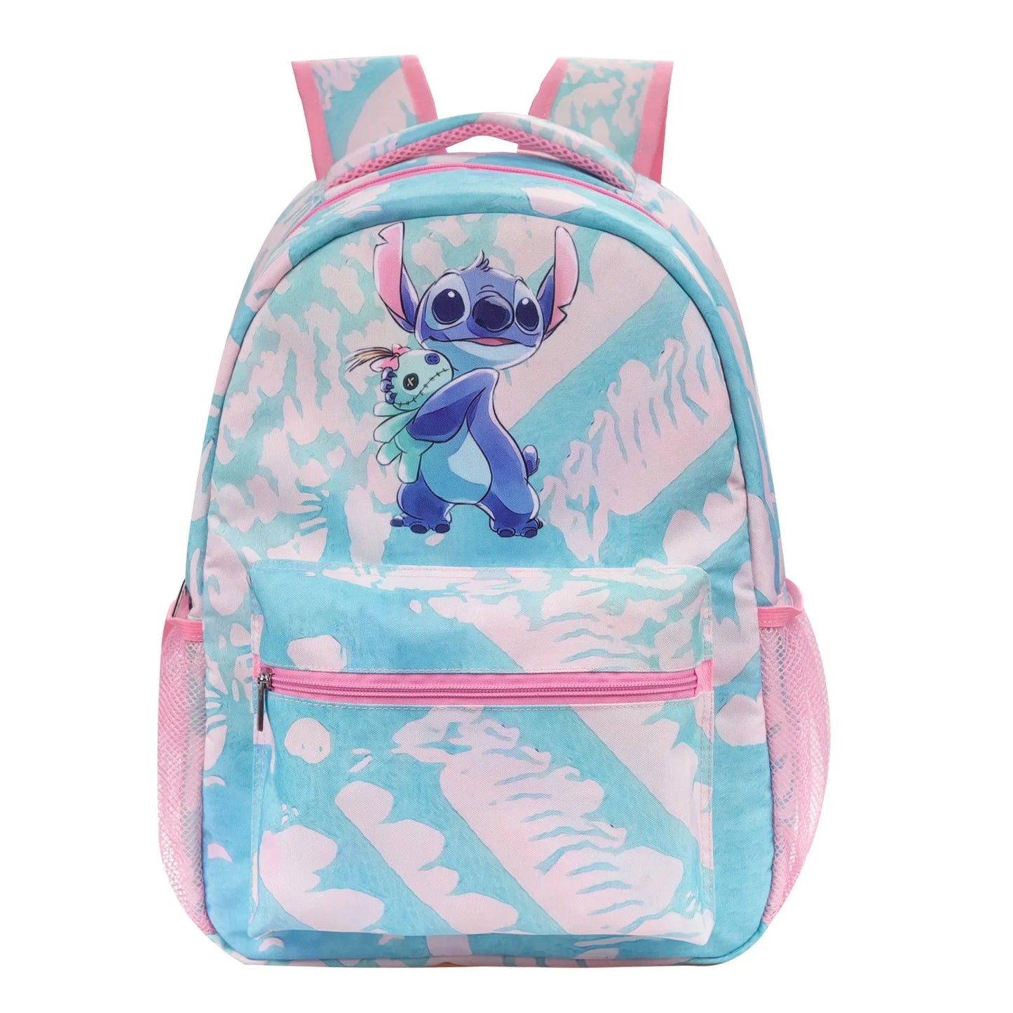 Stitch Primary School Bag Children's Cartoon Backpack Backpack Boys Girls Anime Kawaii Cartoon School Bag Mochila