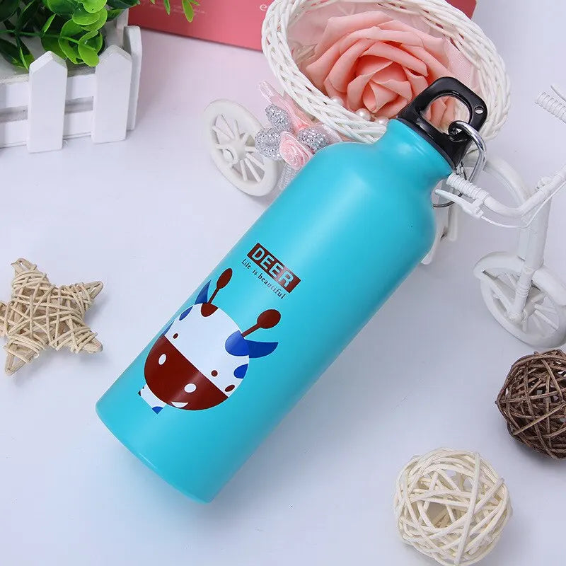 Bolttle Lovely Animals Creative Gift Outdoor Portable Sports Cycling Camping Hiking Bicycle School Kids Water Bottle