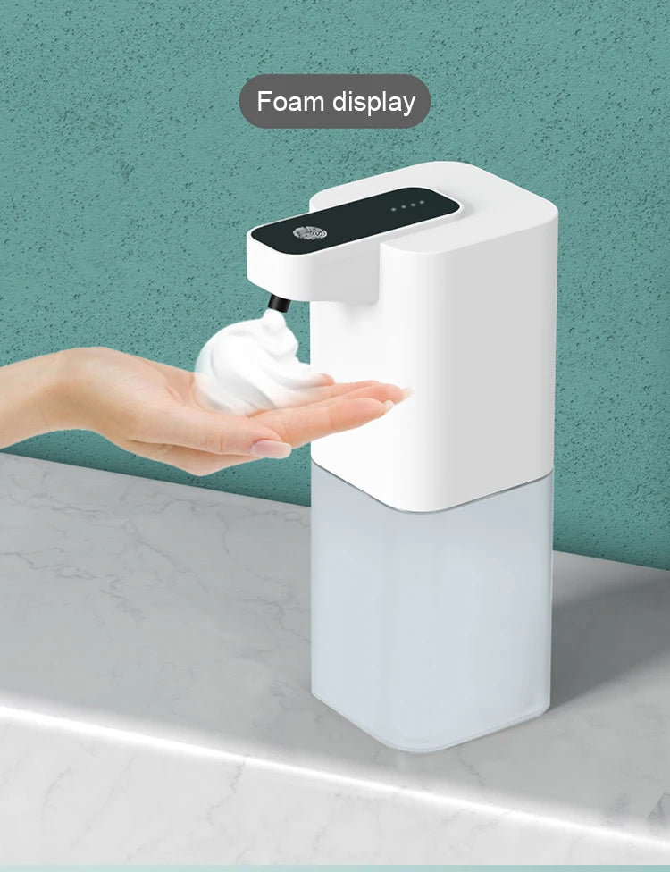 Automatic Inductive Soap Dispenser Foam Washing USB Rechargeable Smart Hand Washing Soap Dispenser Alcohol Spray Dispenser