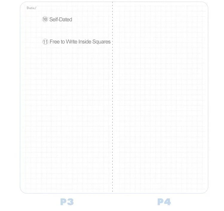 Daily Plan Self Discipline Cardboard Portable Schedule Time Management Task List Notebook Diary Student Office Use