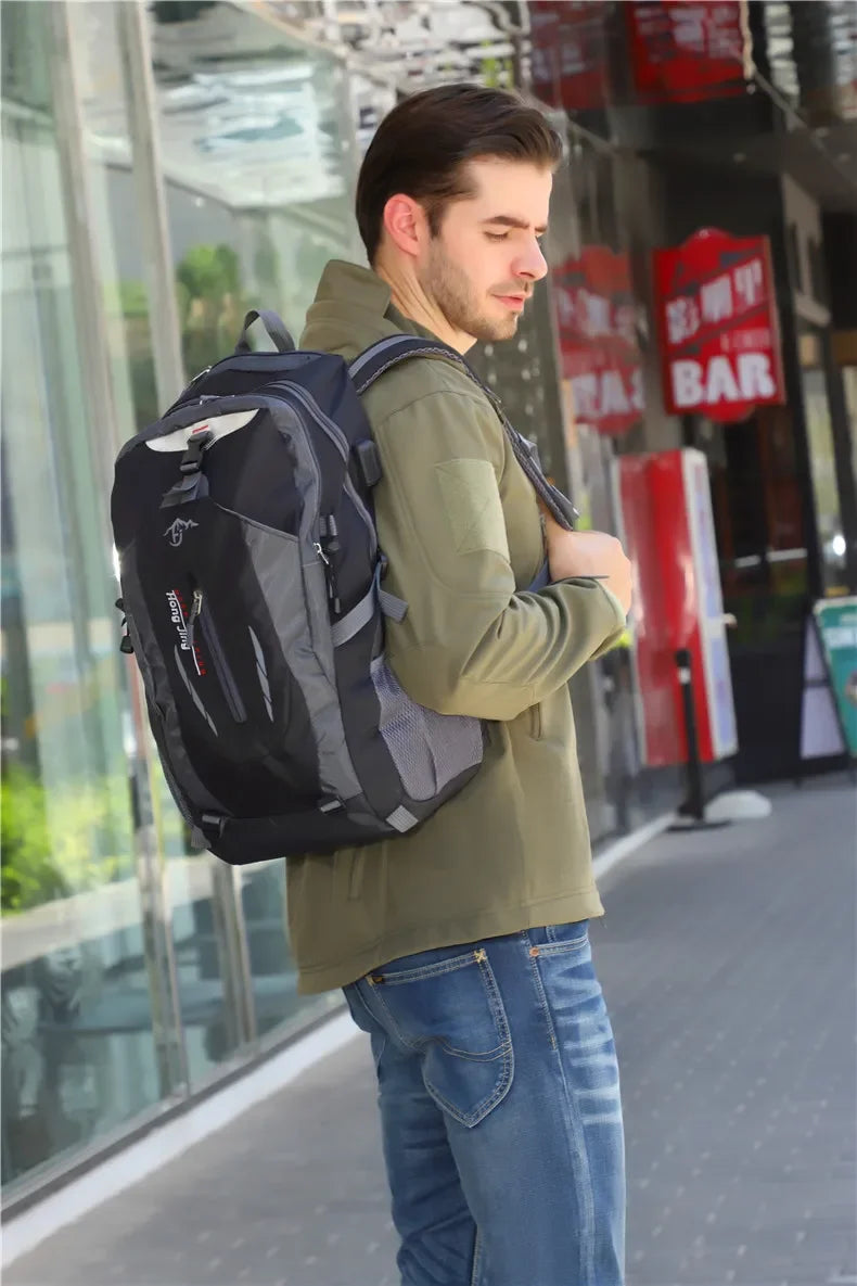 Classic Travel Backpack Men Waterproof Hiking Computer Laptop Backpack Bag Men School Sport Backpack Men Nylon Outdoor Bag Wome