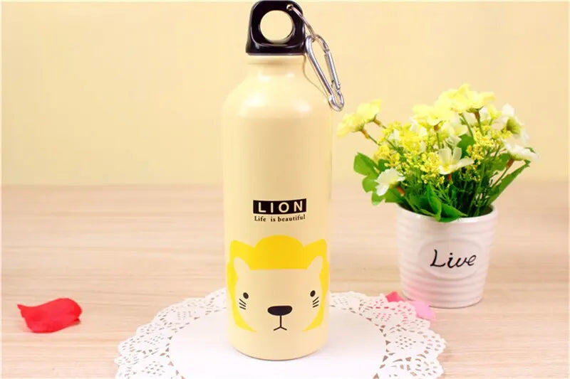 Bolttle Lovely Animals Creative Gift Outdoor Portable Sports Cycling Camping Hiking Bicycle School Kids Water Bottle