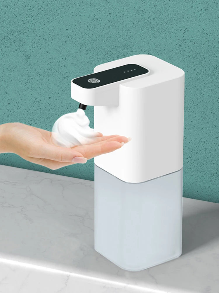 Automatic Inductive Soap Dispenser Foam Washing USB Rechargeable Smart Hand Washing Soap Dispenser Alcohol Spray Dispenser